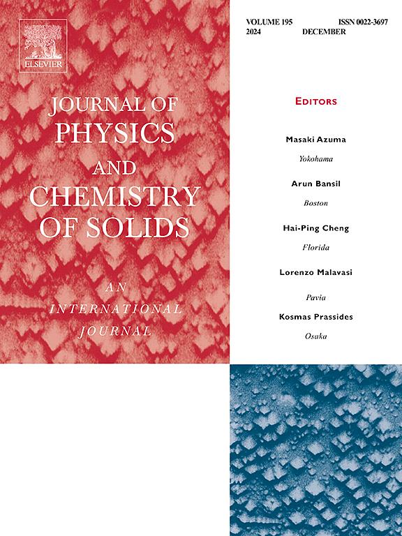 Journal of Physics and Chemistry of Solids